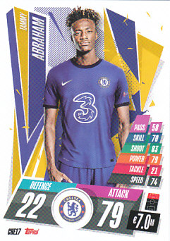 Tammy Abraham Chelsea 2020/21 Topps Match Attax CL #CHE17